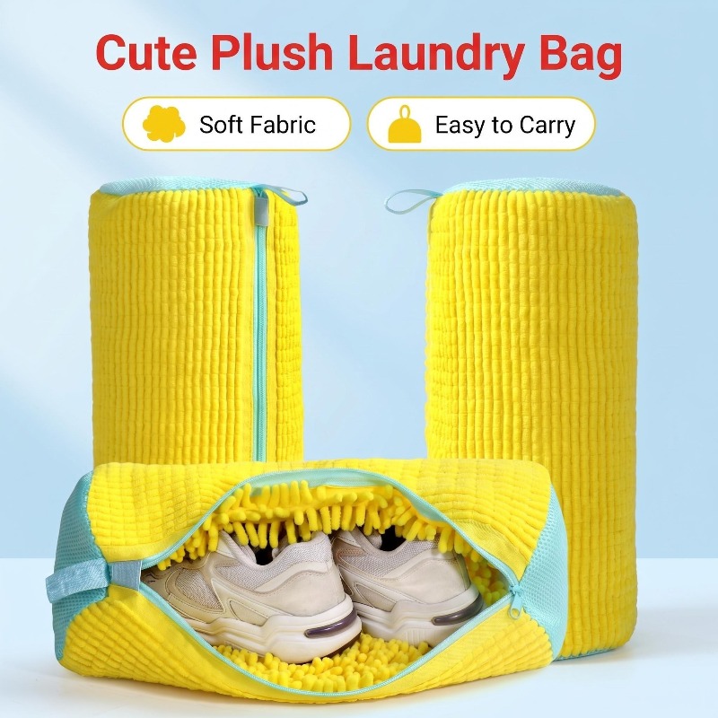 Sneaker Care Laundry - Polyester-Schuhwaschbeutel für Waschmaschine, Wiederverwendbarer Reißverschluss-Sneaker-Wäschebeutel, 360
