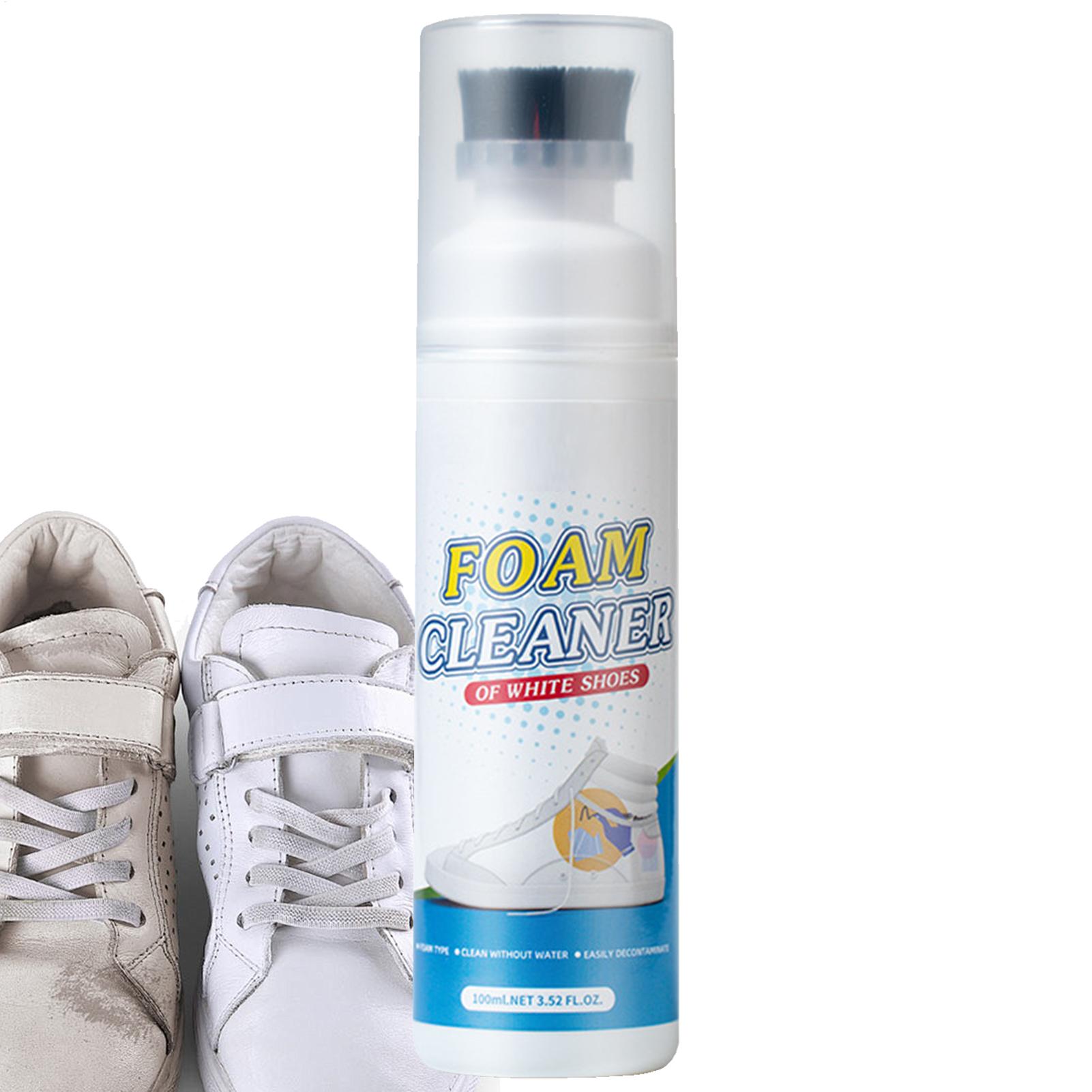 Sneaker Cleaning Kit - 100ml Sneaker-Reiniger Schaumreiniger für Weiße Schuhe,