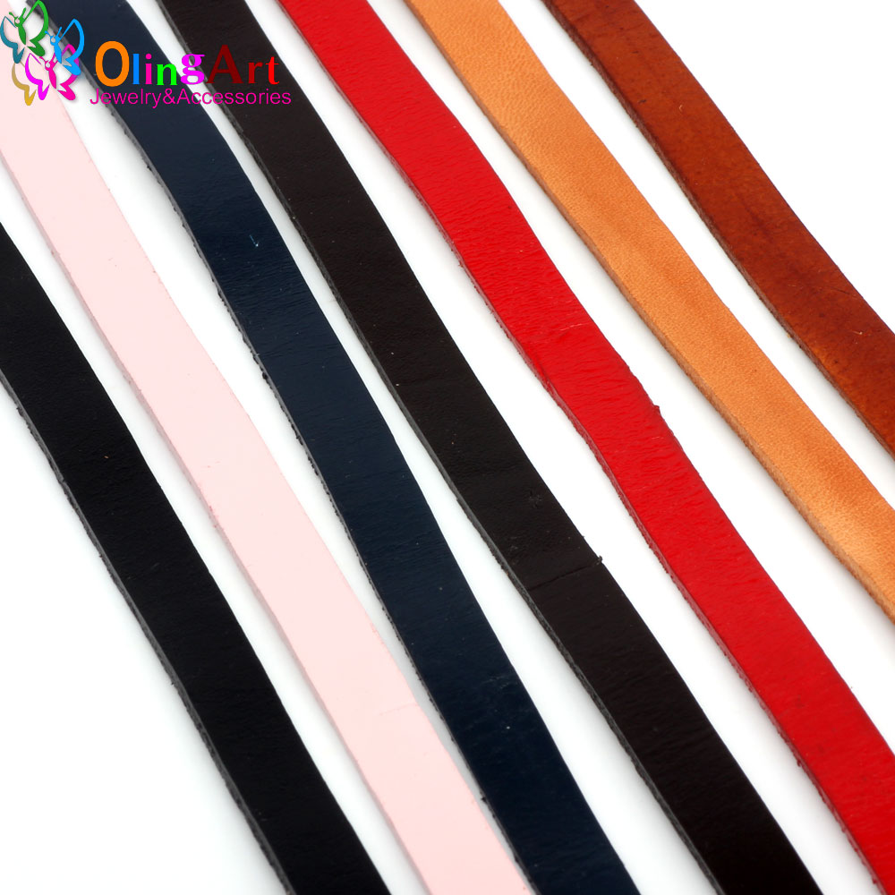 Patent Leather Shine - OlingArt 10*2mm 1 Yard/Lot Mehrere Farbe