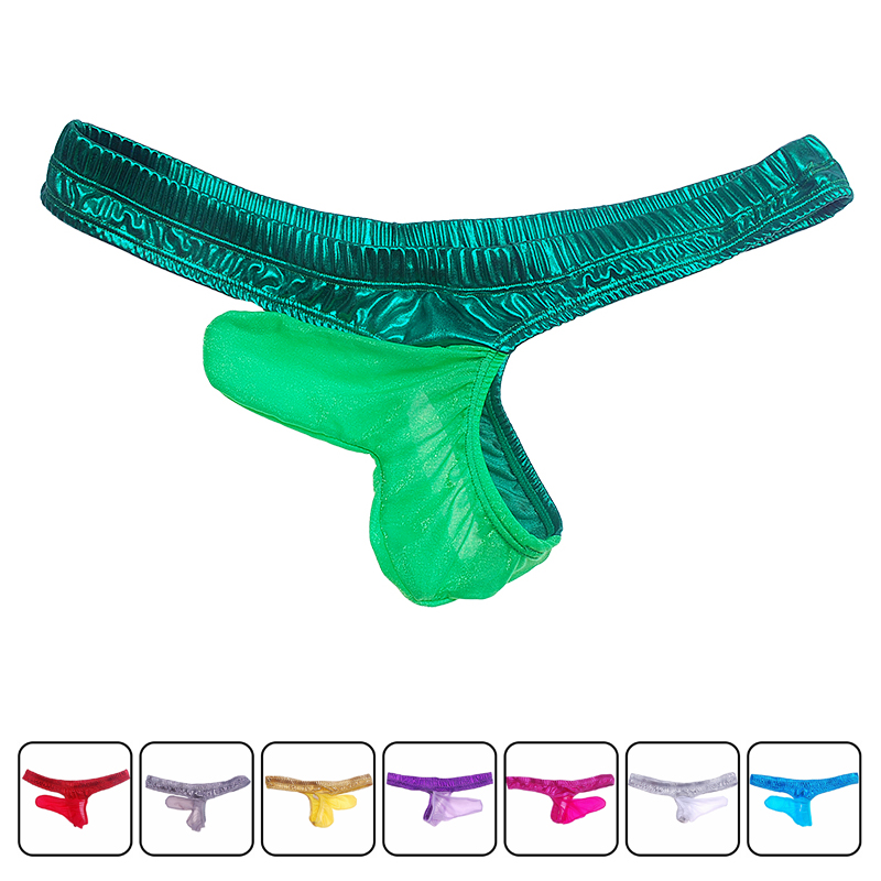 Patent Leather Shine - Transparent Glanz Underwe homosexuell Faux Leder