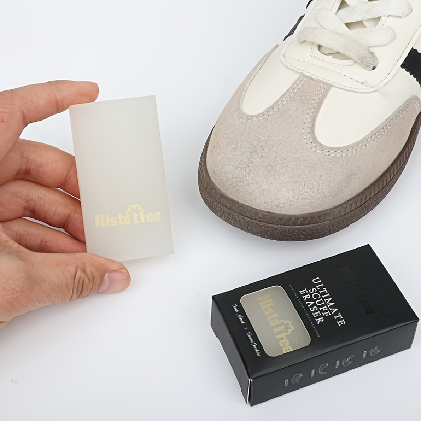 Sneaker Care Suede - 1/2 Stück Schuhreiniger-Radiergummi Weißer Schuhfleckenentferner Sneaker-Pflege-Radiergummi
