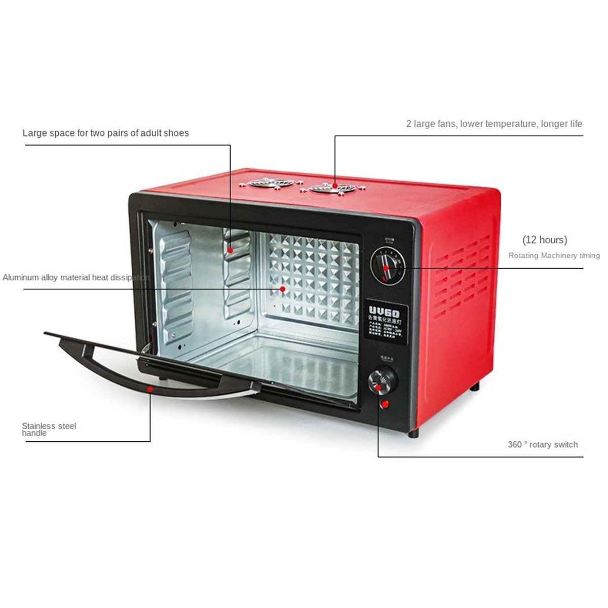 Schuh Led Licht Maschine Box U – Uv Sole Oxidation Bewertung und Preis