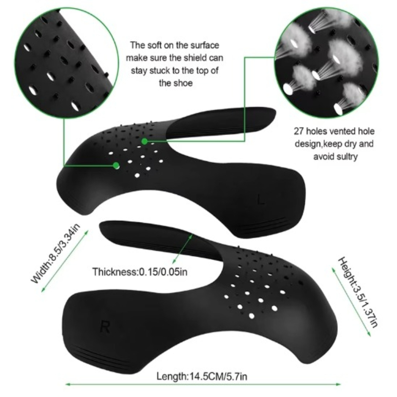 Sportschuh-Knickschutzabdeckun – Sneaker Crease Bewertung und Preis