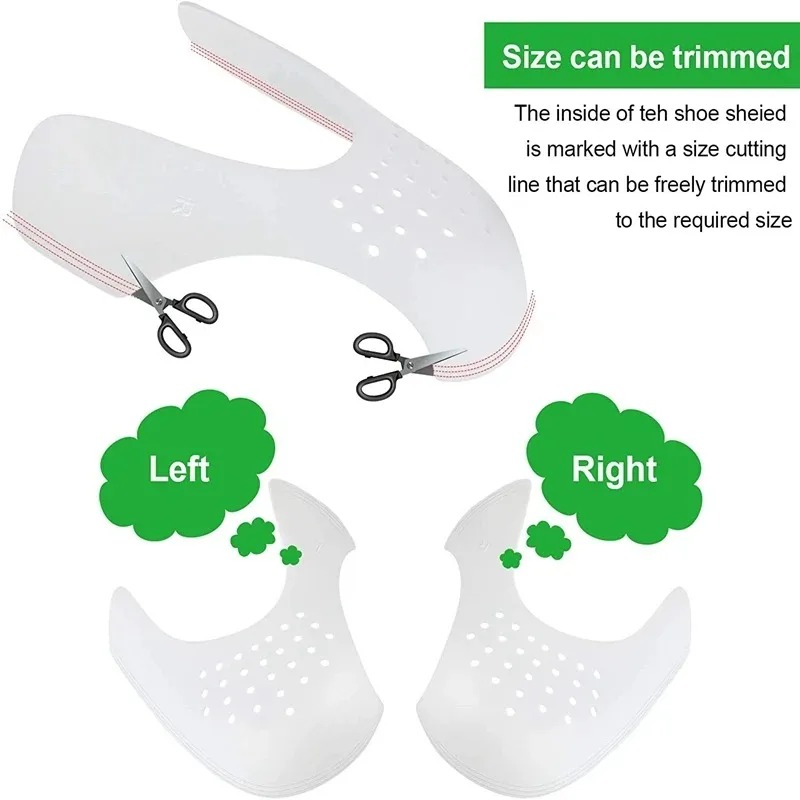 4/8 Stück Schuhknitter-Schutz  – Sneaker Crease Bewertung und Preis