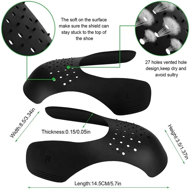 4/8 Stück Schuhknitter-Schutz  – Sneaker Crease Bewertung und Preis