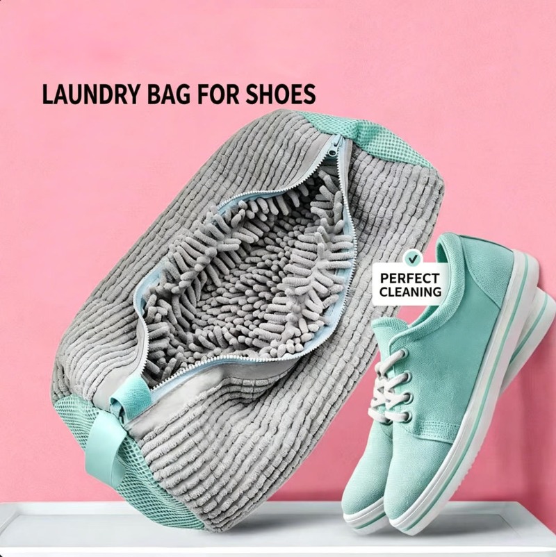 Neuer Chenille-Schuhwaschbeute – Sneaker Care Laundry Bewertung und Preis
